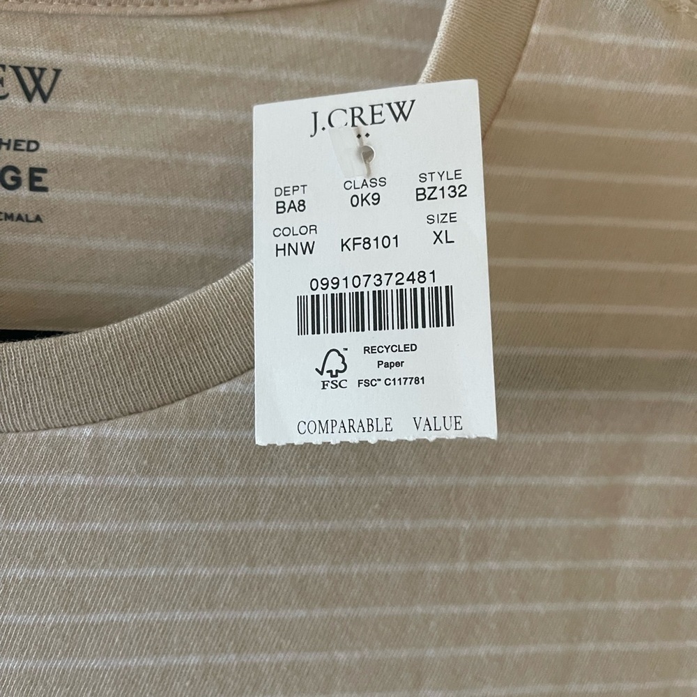 J Crew tee shirt • NWT • Mens XL - Picture 5 of 7